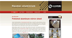 Desktop Screenshot of polishing-aluminum-sheet.com